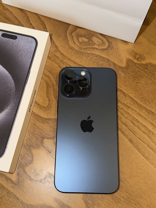 Iphone 15 Pro Max 512GB blue titanium