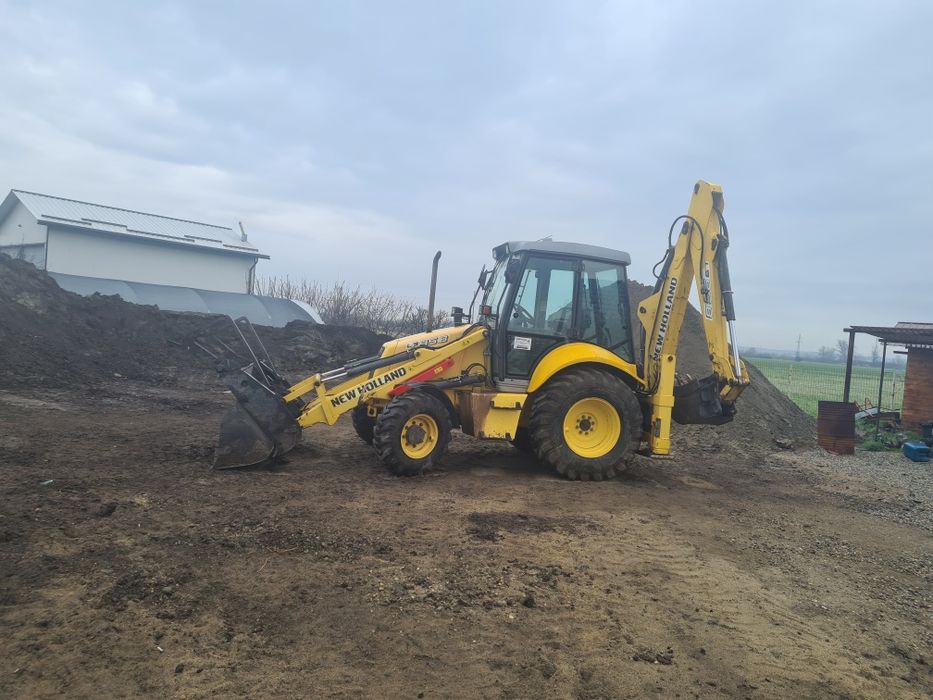 Buldoexcavator new holland