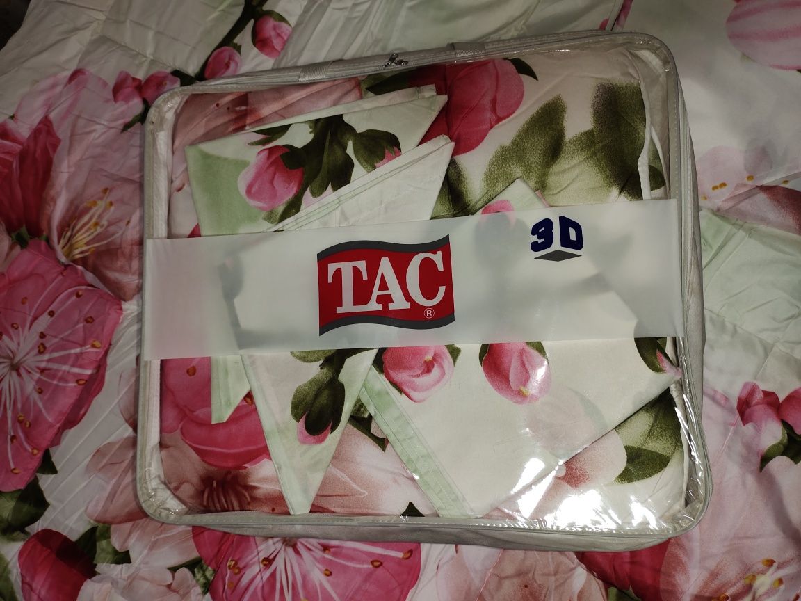 Taç Двуспальный антибактериальный комплект постельного белья комплект