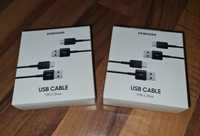 Set 2 cabluri originale Samsung USB A-USB C 1.5metri S 8 9 10 Note Tab