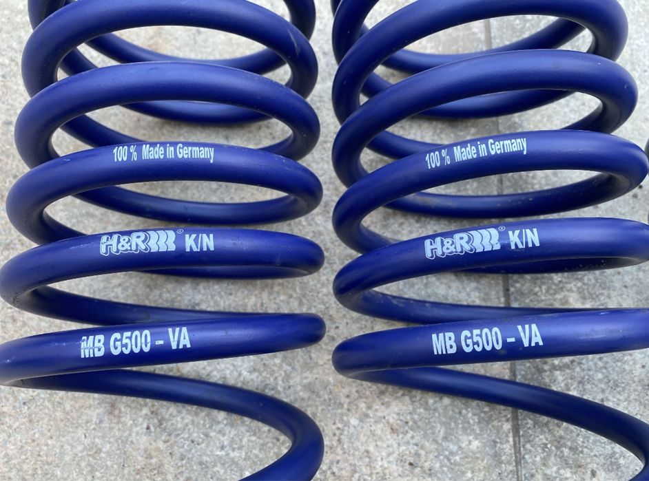 Arcuri sport K&N -4cm pt Mercedes G W463