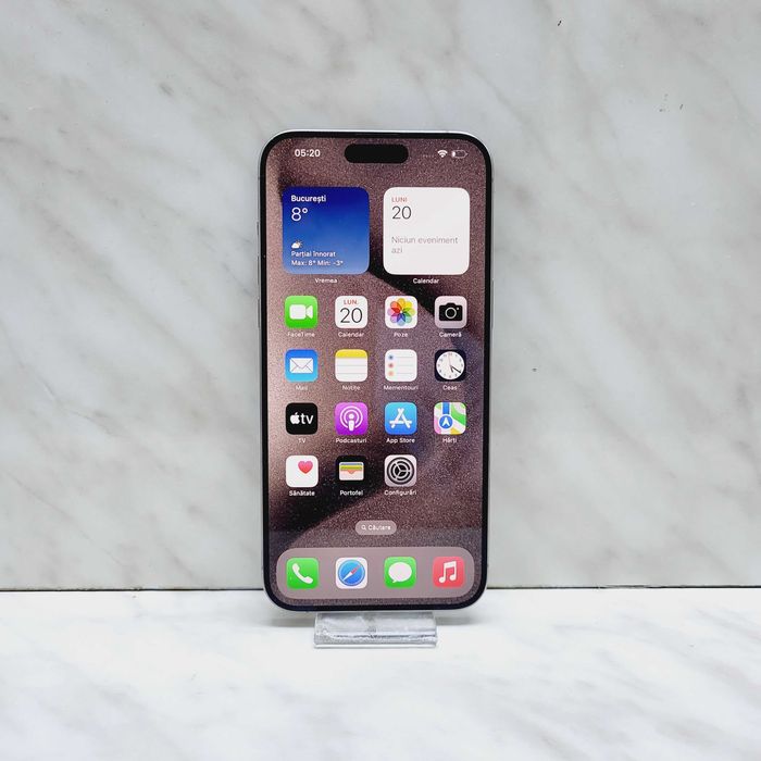 iPhone 15 Pro Max 256GB, 100% Baterie Zeus Amanet Militari 32370