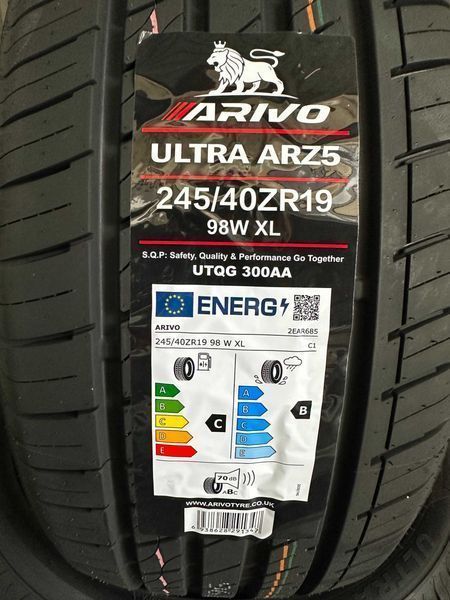 Нови летни гуми ARIVO ULTRA ARZ5 245/40R19 98W XL НОВ DOT