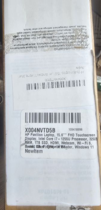 Компьютер HP Notebook. Corei7. Touch screen экран.