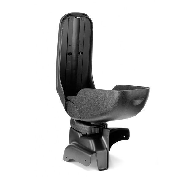 Cotiera BestAutoVest pentru Opel Astra J Enjoy 2009- , rabatabila cu capac culisabil imbracat in piele eco, model ArmCik