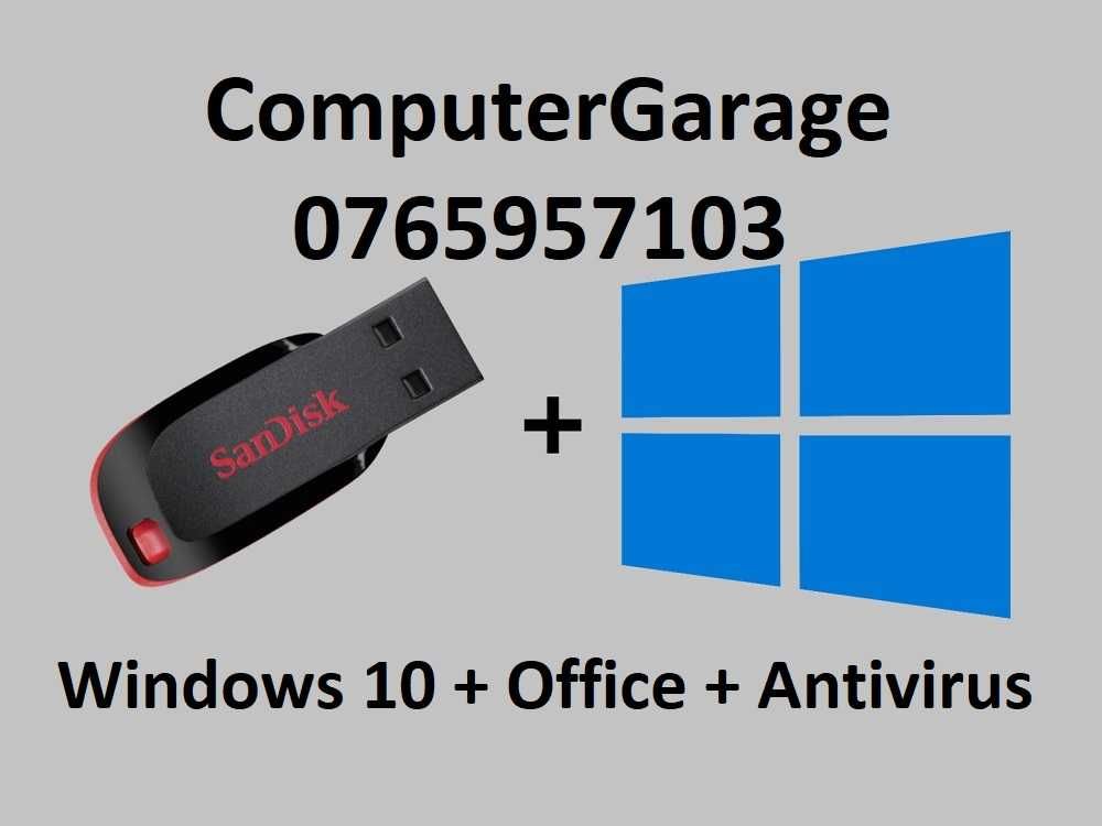 Stick USB Windows 10 Pro + Office 2019 + Antivirus cu licenta Retail