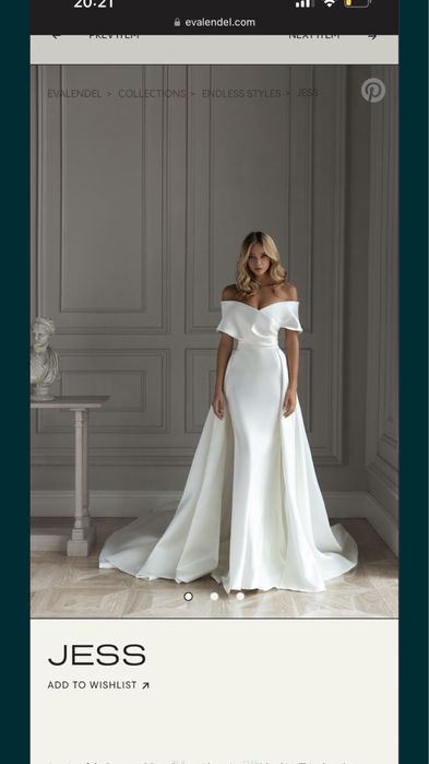 Rochie de mireasa Eva Lendel