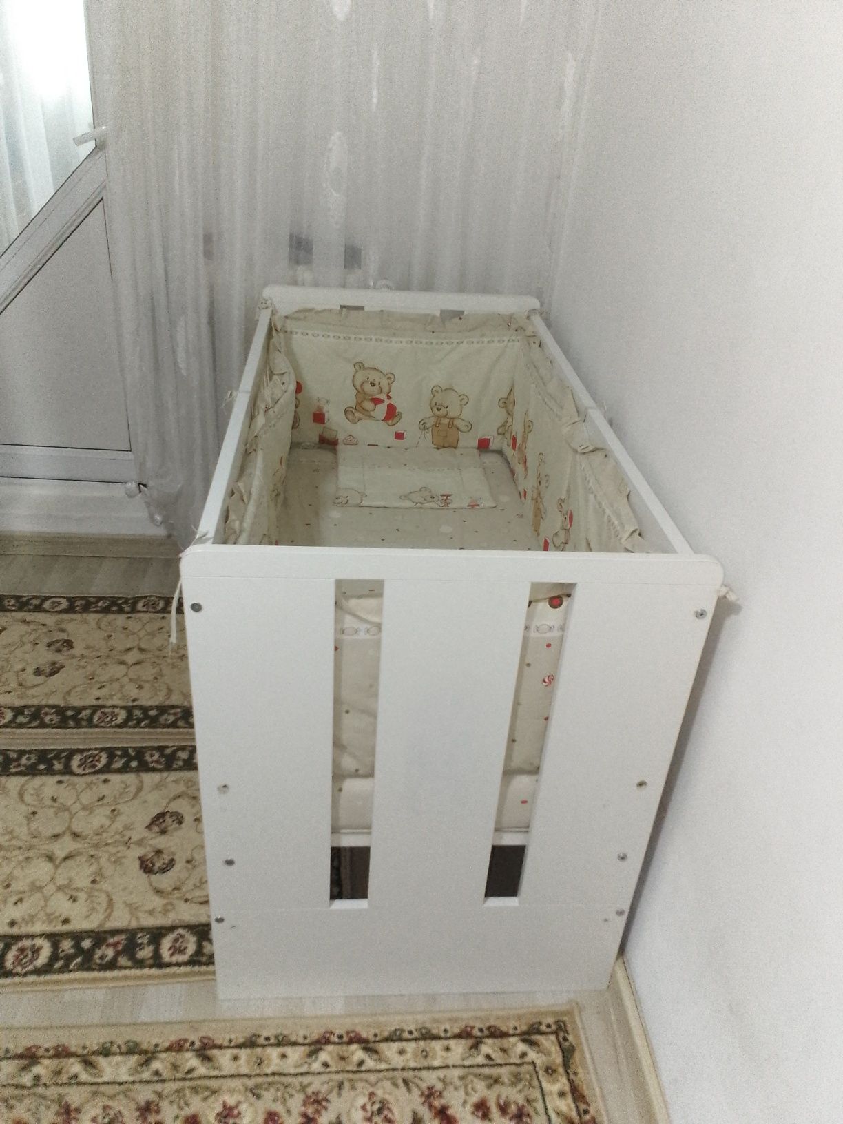 Pătuț bebe și scoica