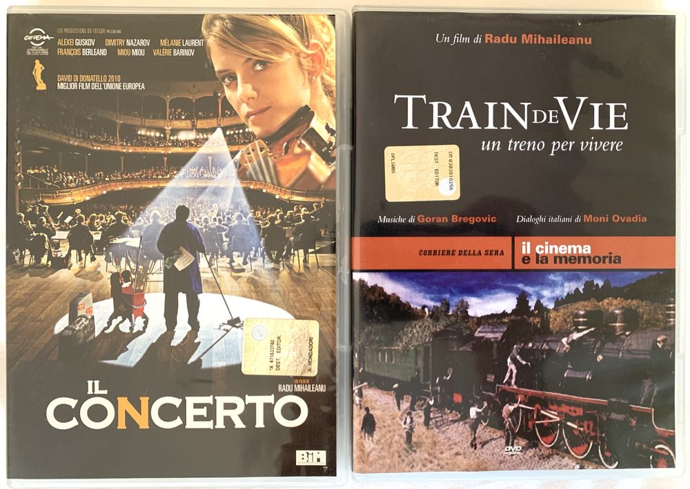 4x filme DVD la alegere, limba engleza italiana….