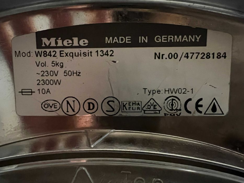 работеща пералня Miele