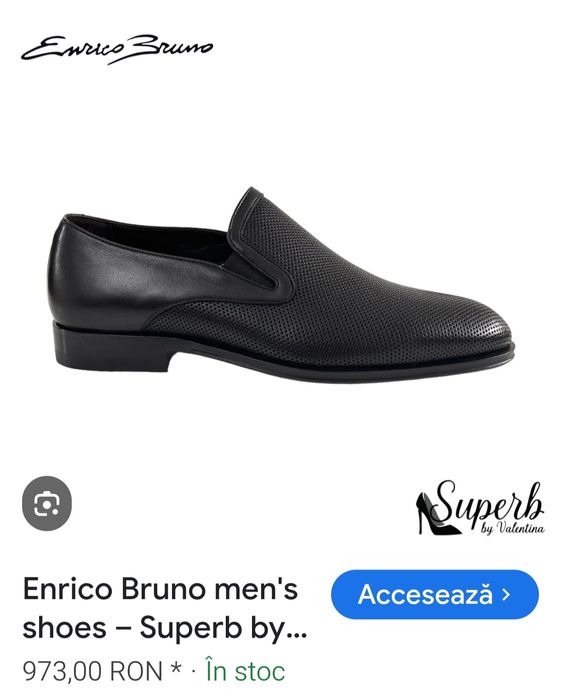 Pantofi Enrico Bruno
