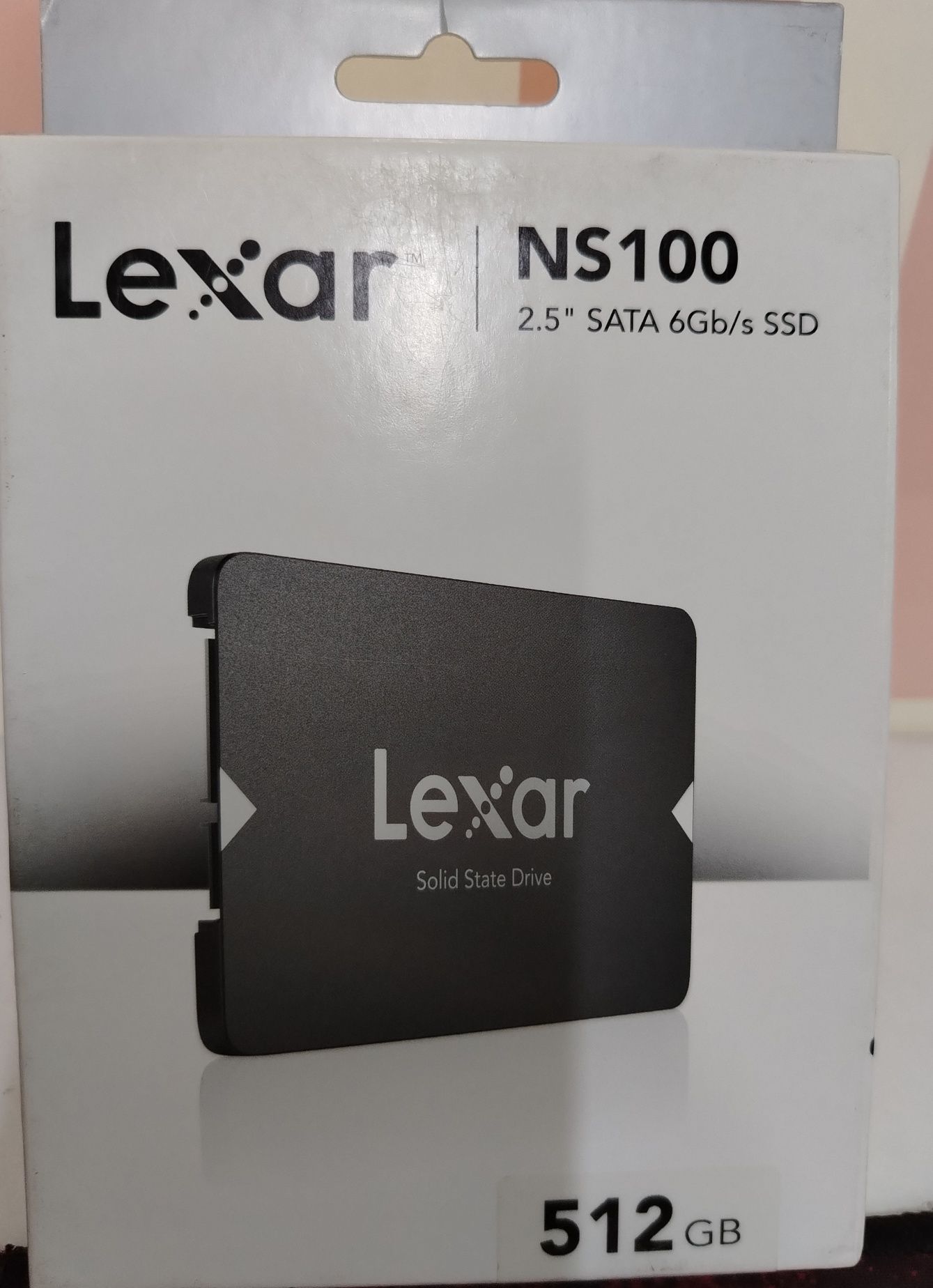 SSD Lexar 512 gb. Yangi plonba