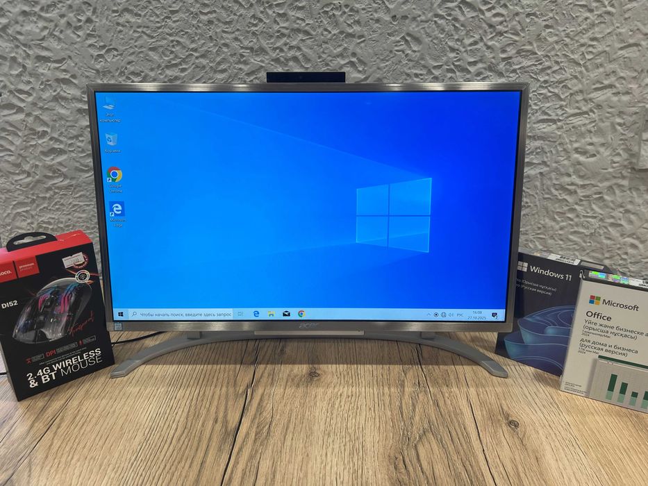 Моноблок Acer Aspire C22 /Core i3-7100U/4GB/256GB/UHD Graphics