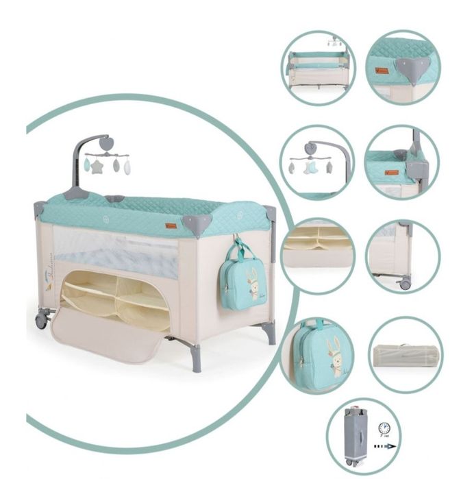 Нова детска кошара Cangaroo  и нов  матрак