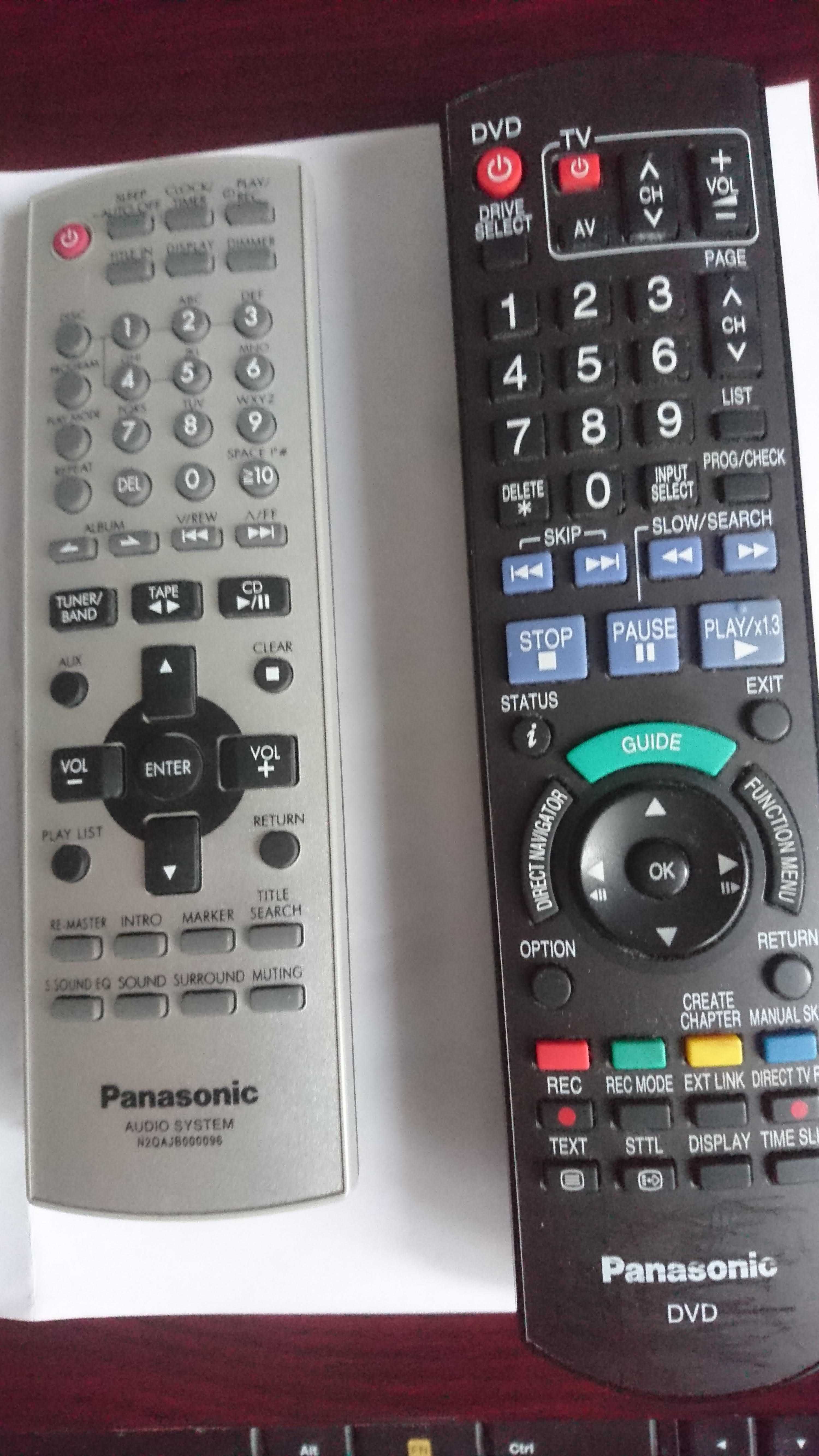 Telecomenzi audio Panasonic