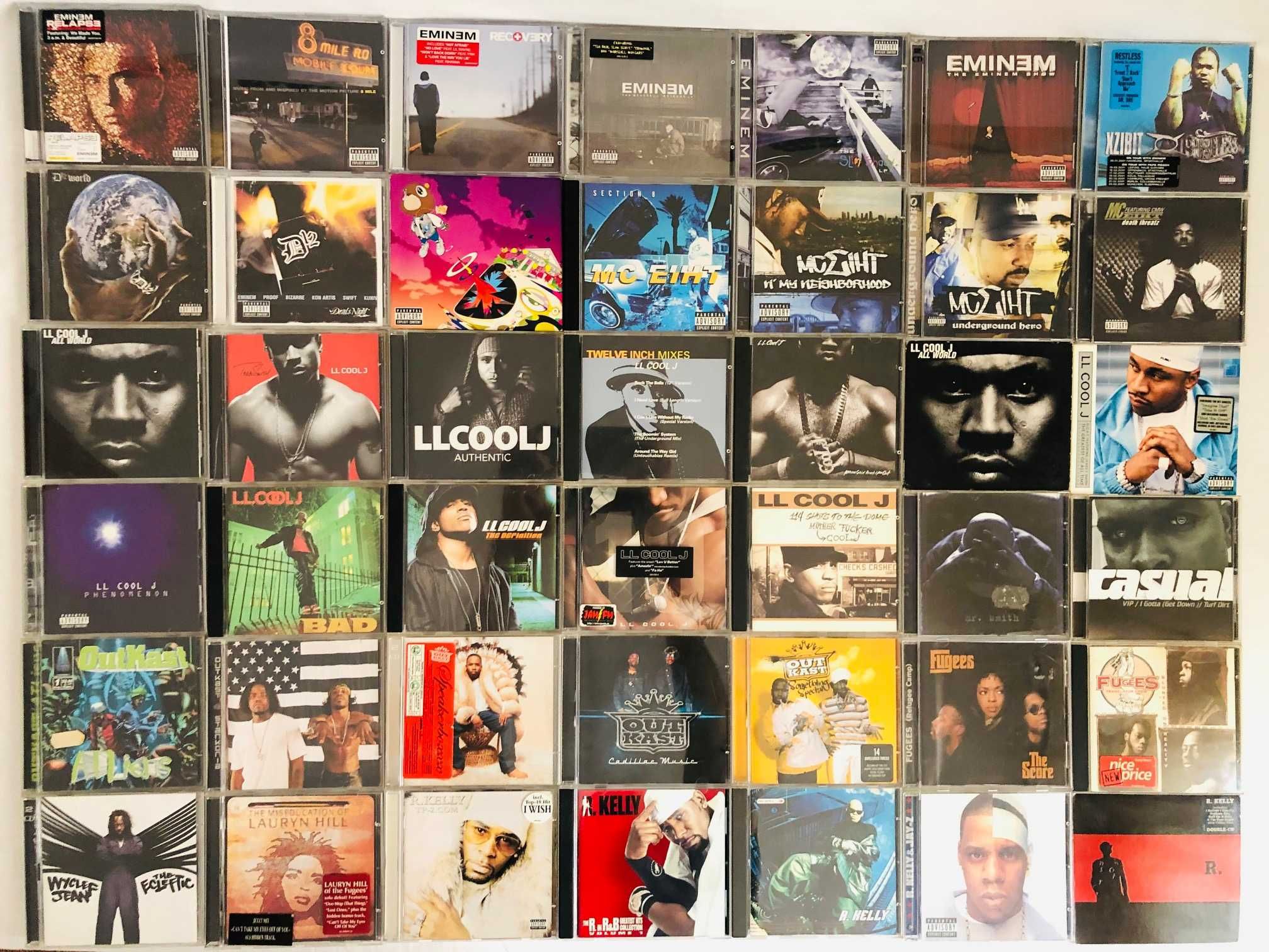 CD Rap Hip Hop Ice Cube Dre Mack 10 Warren G NWA Eazy-E Wu Tang Clan