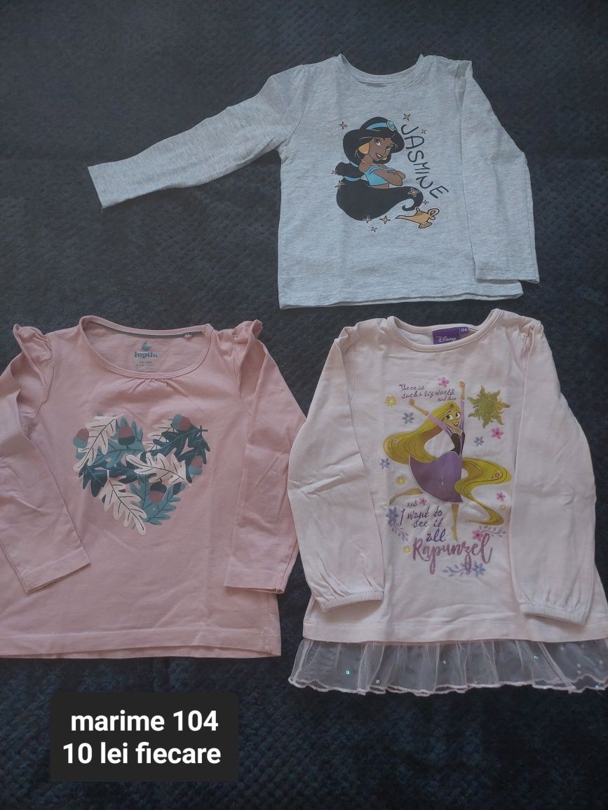 Bluze fetita marimi 98-104