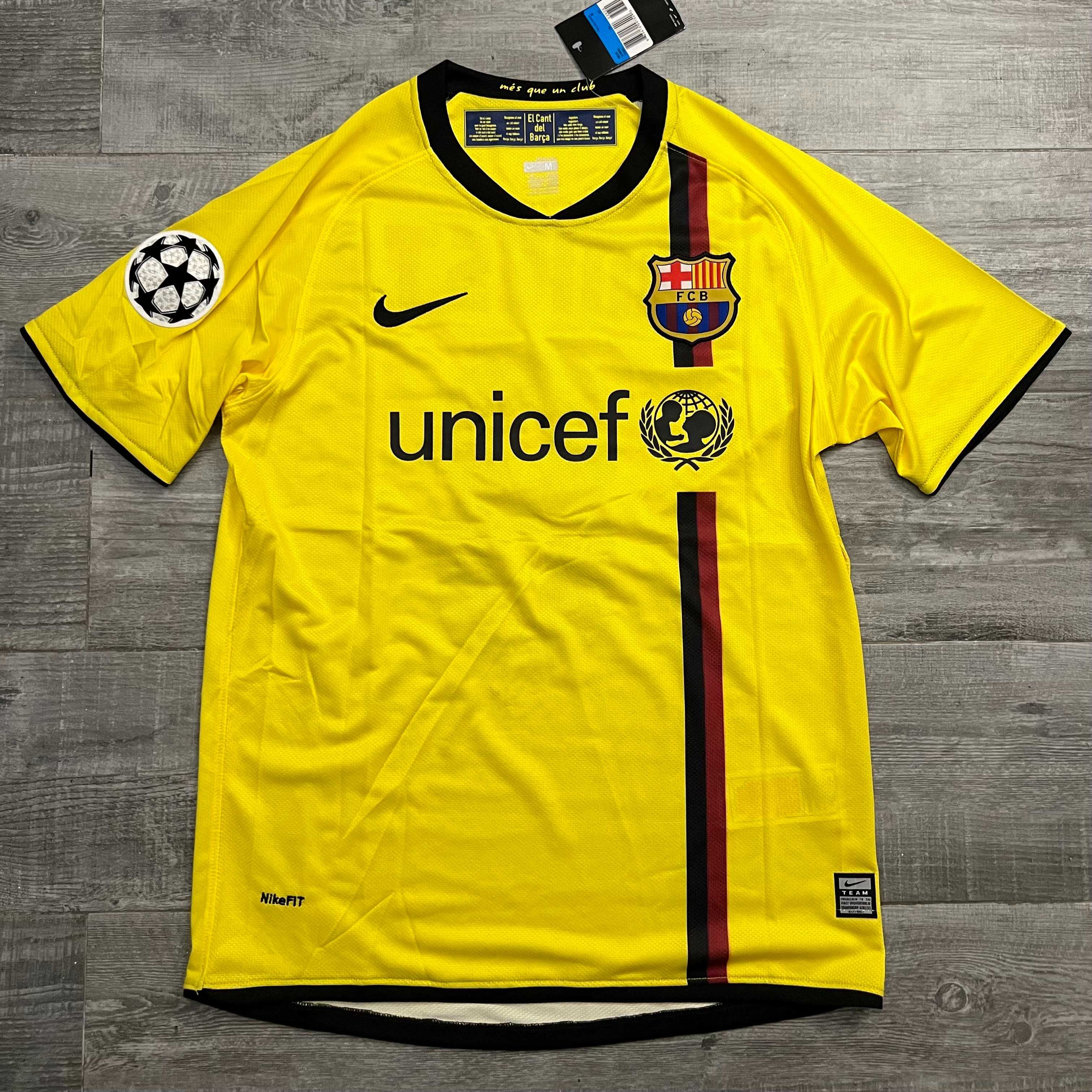 Tricou fotbal Barcelona 2008/09 Away - A.INIESTA 8