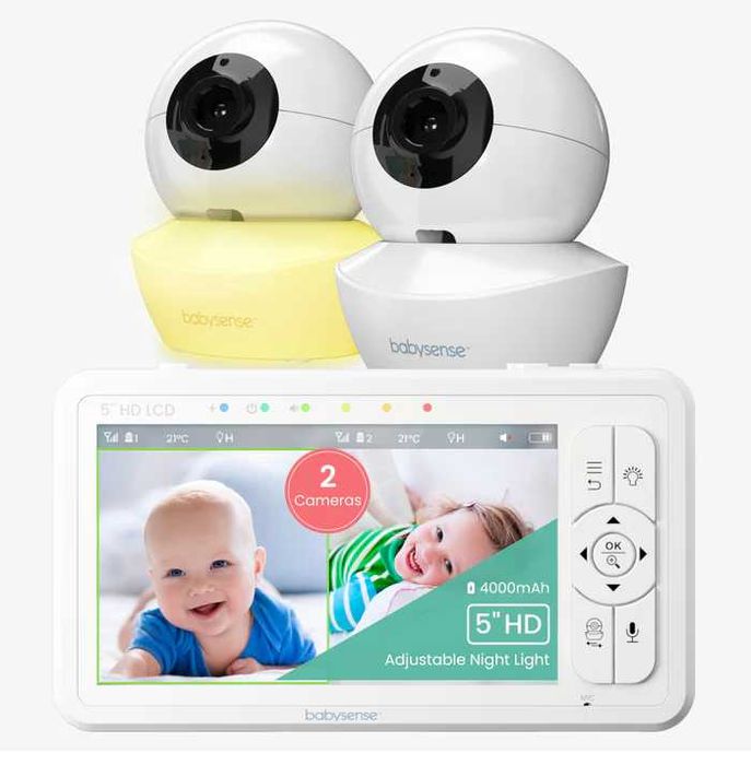 Нов Babysense HD S2: бебефон с 2 камери, без Wi-Fi разделяне на екрана