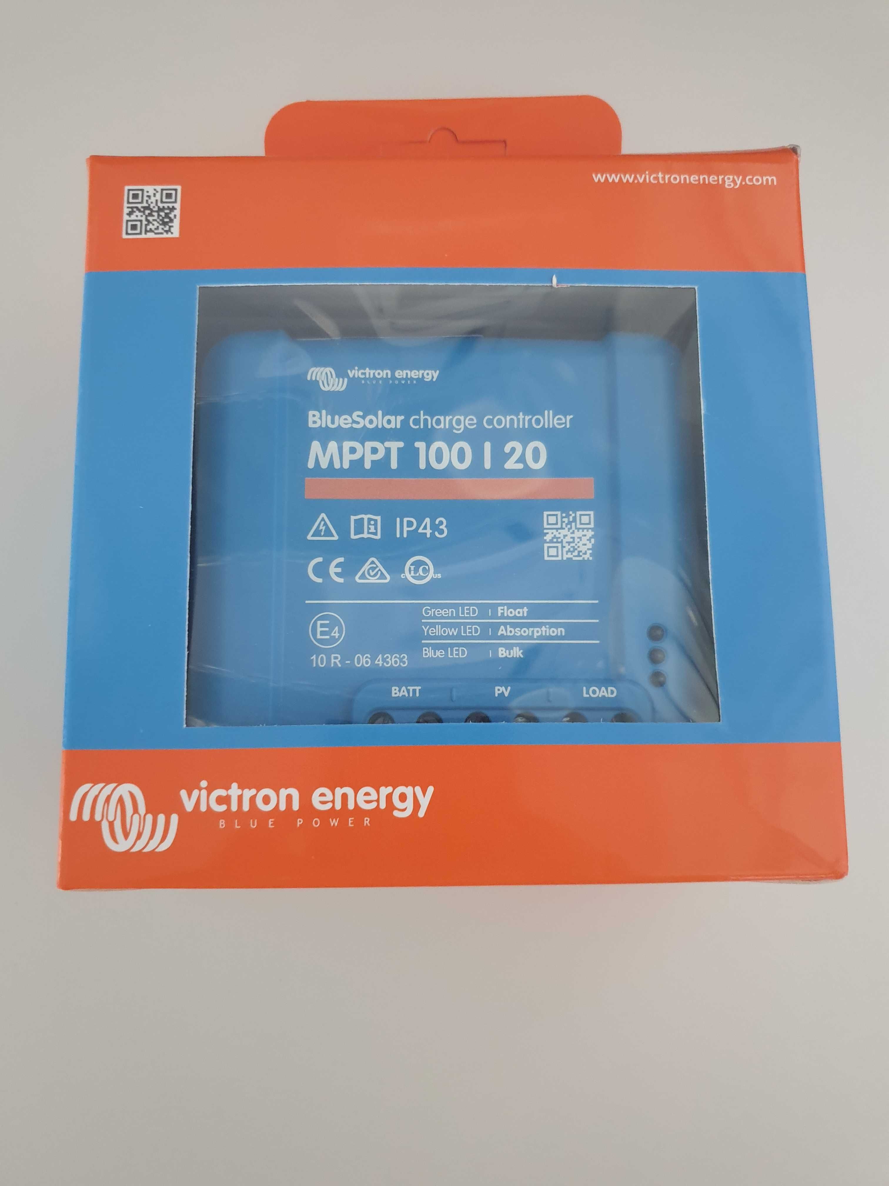 Victron blue/smart solar MPPT 100/20  12/24/48V