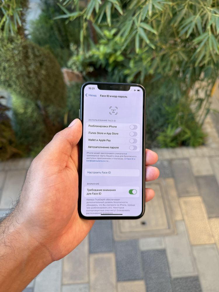 Iphone x ayfon x 64gb LL/A qora holati ideal aybi yo face ishlidi