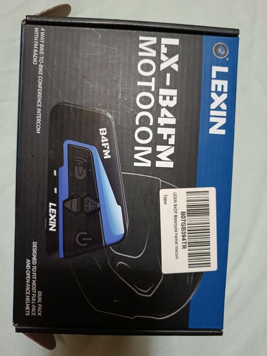 Lexin LX-B4FM Блутуут слушалки за каска ,мотор,интерком.