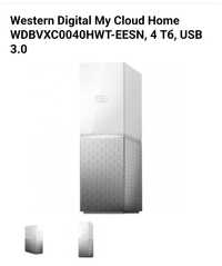 Western Digital My Cloud Home WDBVXC0040HWT-EESN, 4 Тб, USB 3.0