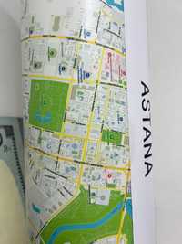 Карта Астаны и другие городов