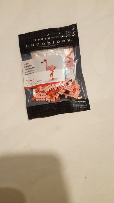 Kawada Nanoblock Greater Flamingo lego