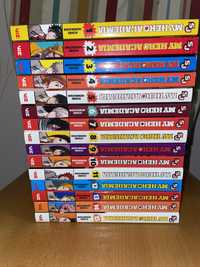Set 15 Manga My Hero Academia volumuri 1 - 15