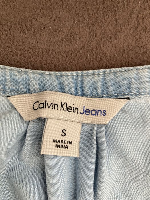 Риза с къс ракав Calvin Klein jeans