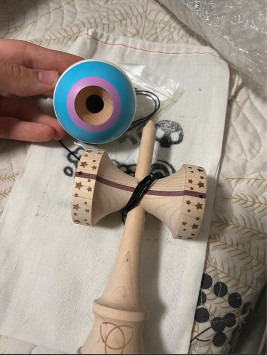 kendama passion grip boson clear
