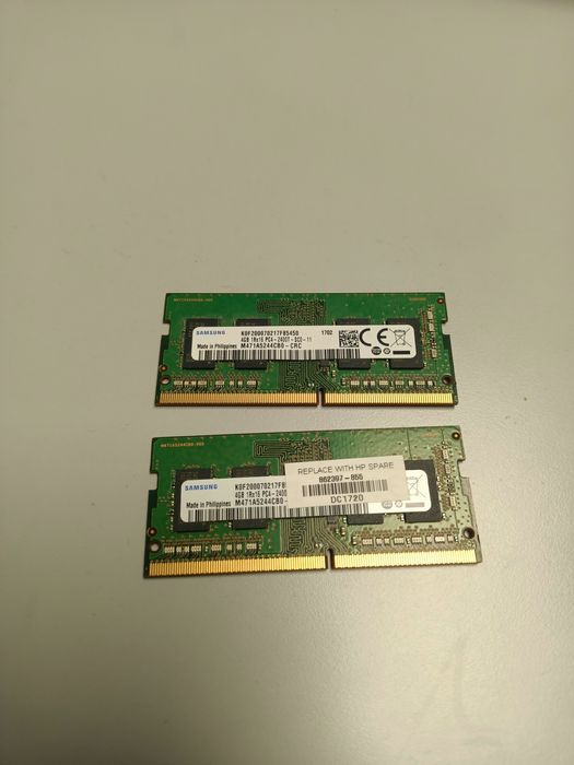 Samsung DDR4 8GB (2x4GB) 2400MHz SODIMM для ноутбука