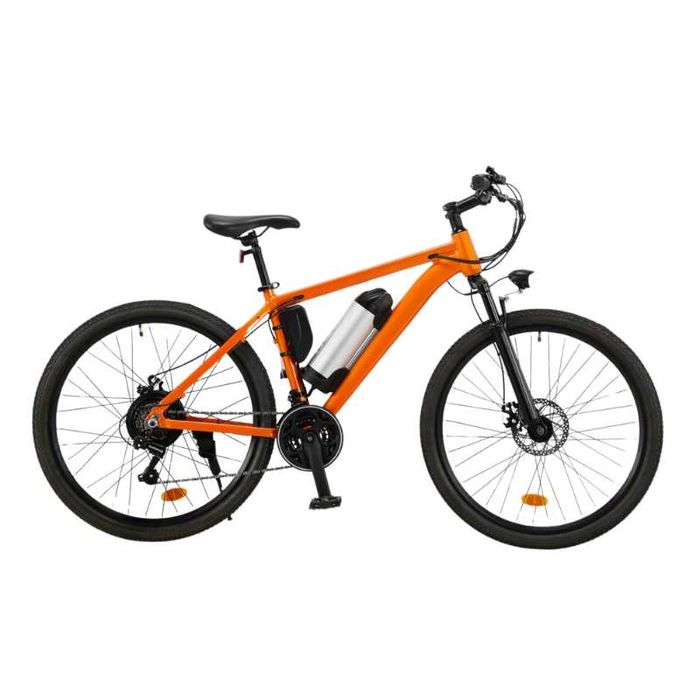 Bicicletă electrică nouă – 250W, cadru aluminiu, Shimano 7 viteze