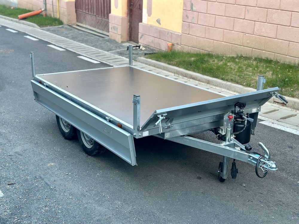 Remorca basculabila 2 axe 750 kg