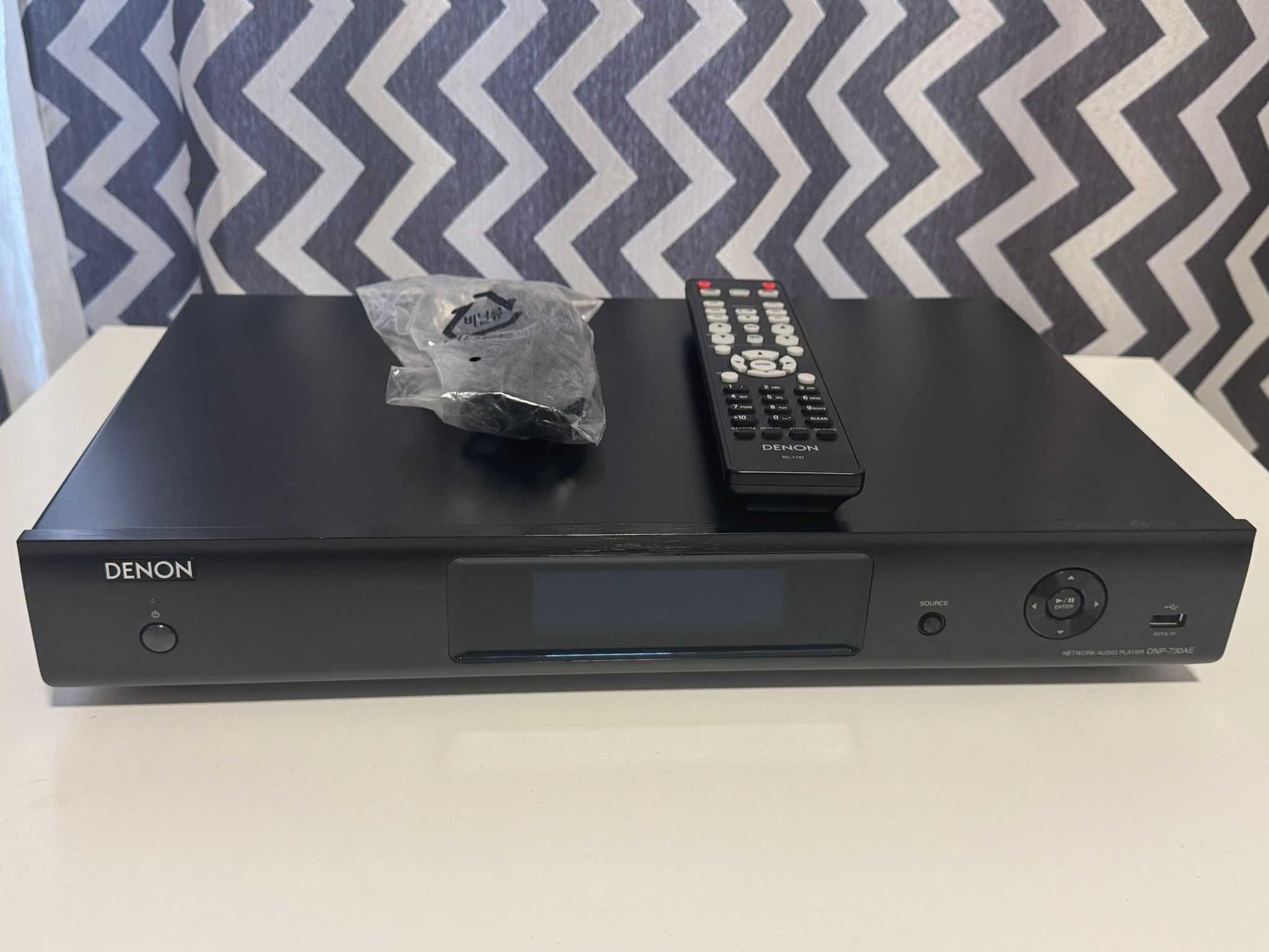 Network Air-Player Denon DNP-730AE, Wireless, USB, Negru NOU