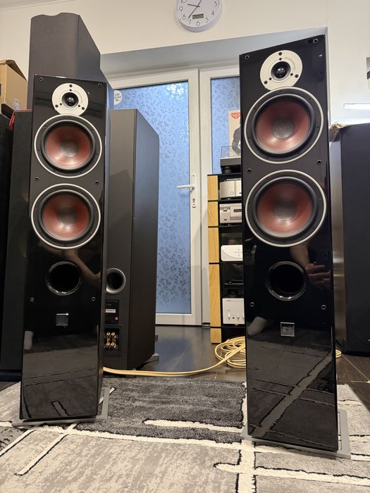 Dali Zensor 7,Piano Black Face,Negre,150W,Difz De 18Cm/7”aimpecabile