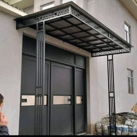 Изготовления и установка.Козырьков и бельевых роликов.