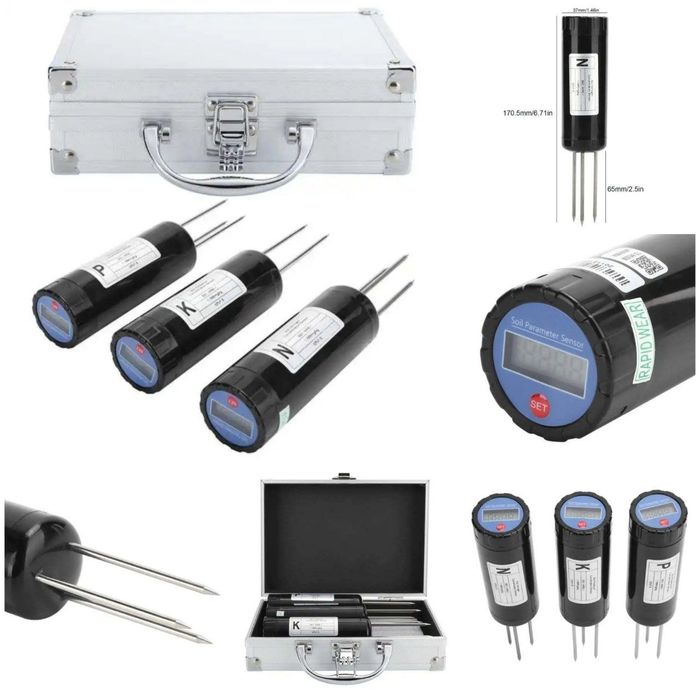 TUPROQ O‘LCHAGICHLAR – PH, Namlik, NPK va Yorugʻlik darajasi o‘lchash,