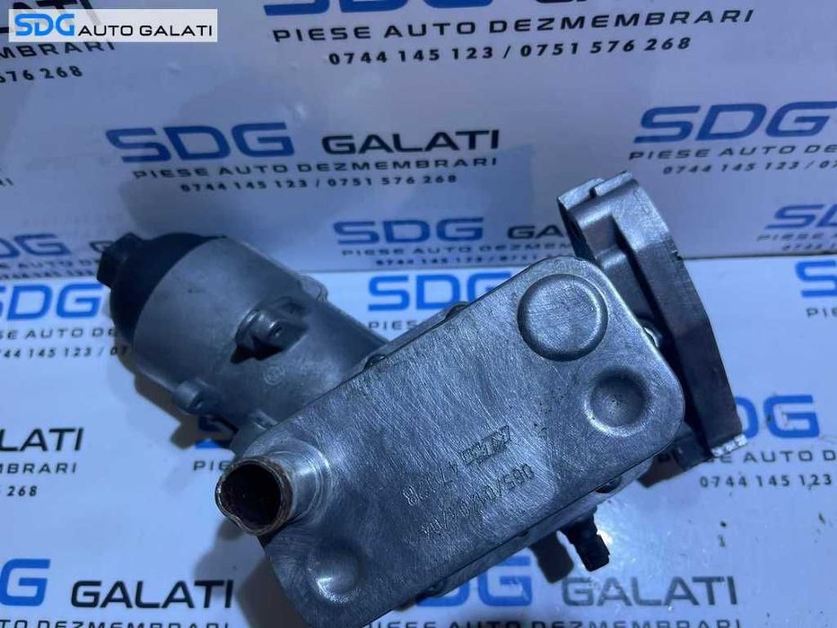 Corp Carcasa Filtru Ulei Termoflot Radiator Racitor Ulei BMW Seria 3 E90 E91 3.0 D M57 2004 - 2010 Cod 7788453