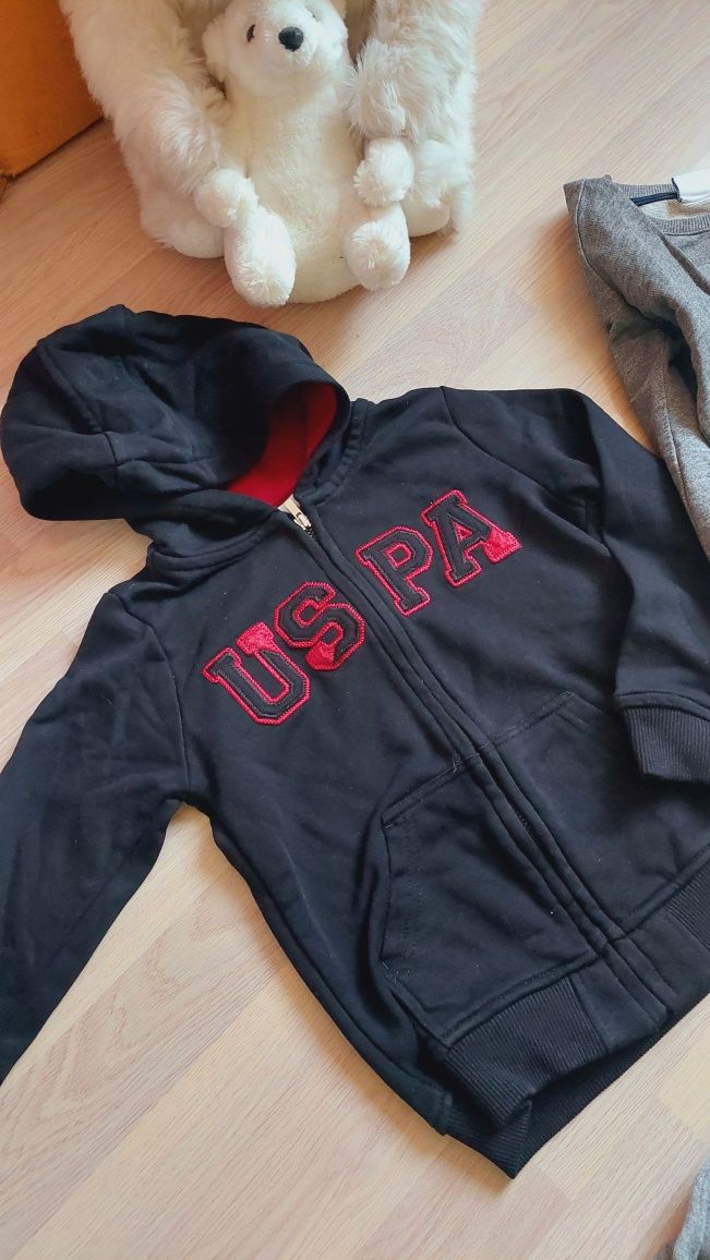 LEVI'S и USPA U.S. Polo Assn. лот пуловер, суичър, блуза, панталон 5-6