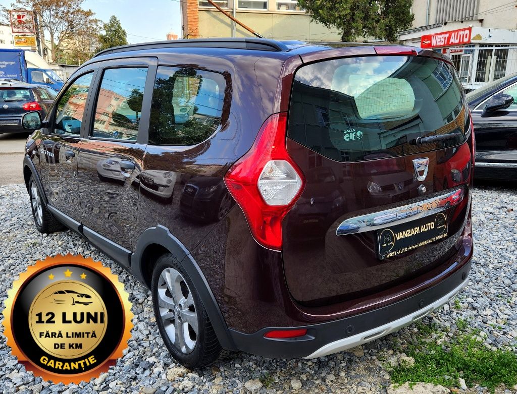 Dacia Lodgy Stepway - 1.5 dCi - 117.000 km - Euro 6 - GARANTIE 12 LUNI