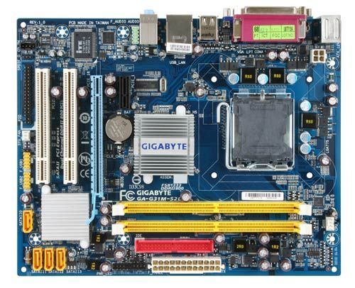 gigabyte G31MS2L+procesorcore2duo8400 3mb 3.0 ghz +ram 2gbddr 800 mhz