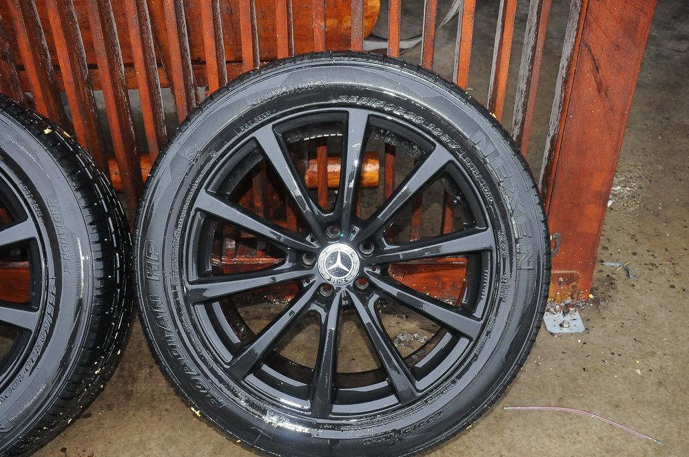 Set 4 roti iarna M+S cauciucuri 255/50 R20 + jante aliaj Mercedes ML