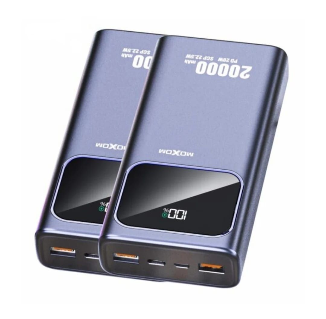 Moxom PD 22.5W 20000mAh быстрая зарядка