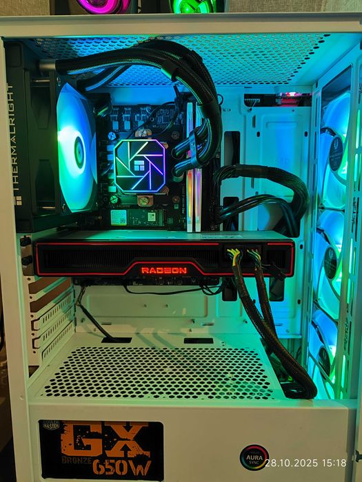 Геймърски i5 14400f,RX 6700 XT 12GB,RAM 16GB DDR4 3000,SSD 512GB NVME