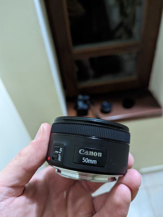 Обективът Canon 50mm f1.8 stm