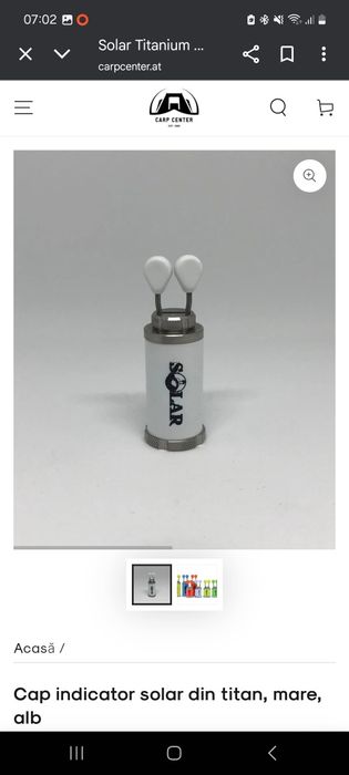 Set 4 swingere solsr titanium + 4greutati de 30g+ 4 cap wite nite glow