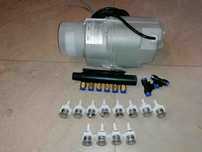 Set Pompa aeromasaj + 12 duze + distribuitor + furtune