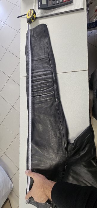 Pantaloni moto dama piele 36 S